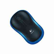 Raton Optico Logitech M185 Wireless Azul Usb